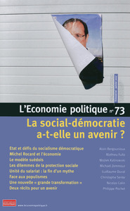Image de L'Economie politique - numéro 73 La social-démocratie a-t-elle un avenir ?