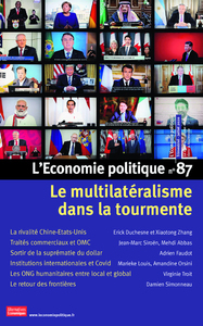 Image de L'Economie politique - numéro 87 Le multilatéralisme dans la tourmente