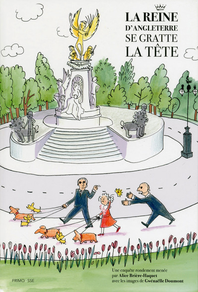 Image de La reine d'Angleterre se gratte la tête