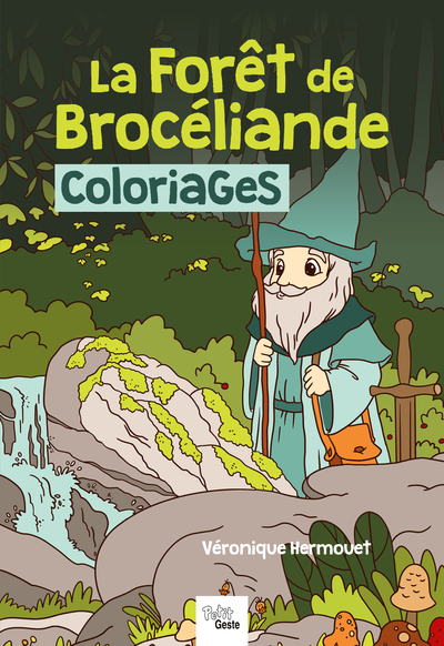 Image de FORET DE BROCELIANDE - COLORIAGES