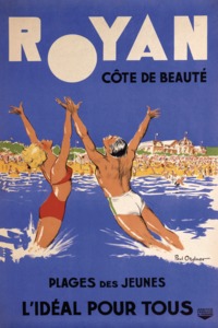 Picture of AFFICHE ROYAN N° 3 - ROYAN COTE DE BEAUTÉ