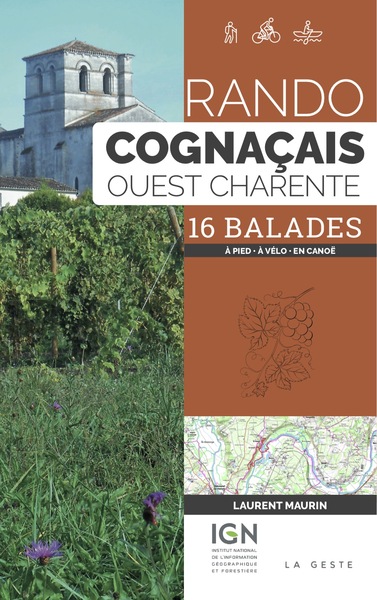 Picture of RANDO - COGNAÇAIS ET OUEST CHARENTE (GESTE)  (POCHE)