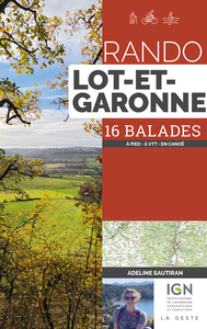 Image de RANDO - LOT ET GARONNE  - 16 BALADES A PIED A VTT EN CANOE (POCHE)