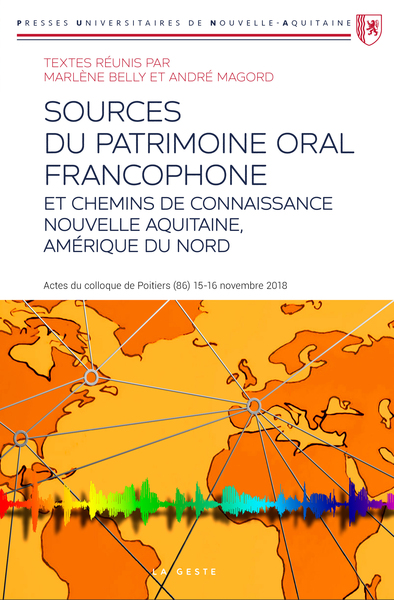 Picture of SOURCES DU PATRIMOINE ORAL FRANCOPHONE