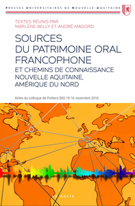 Picture of SOURCES DU PATRIMOINE ORAL FRANCOPHONE