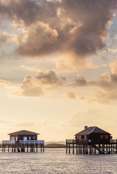 Picture of AFFICHE ARCACHON N° 5 - CABANES TCHANQUÉES