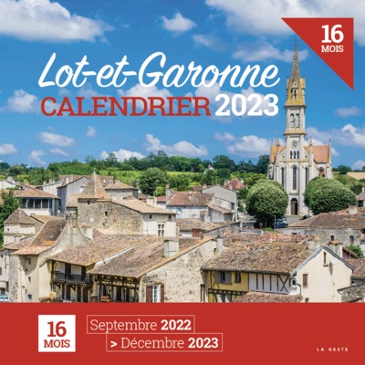 Picture of CALENDRIER 2023 - LOT-ET-GARONNE
