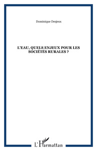 Image de L'eau, quels enjeux pour les sociétés rurales ?
