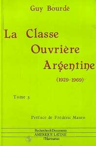 Image de La classe ouvrière argentine (1929-1969)