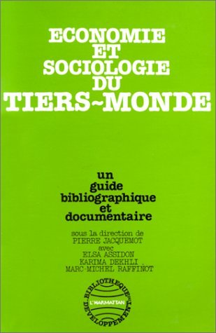 Picture of Economie et sociologie du Tiers Monde