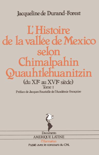 Image de L'histoire de la vallée de Mexico selon Chimalpahin Quauhtlehuanitzin