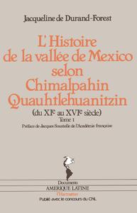 Image de L'histoire de la vallée de Mexico selon Chimalpahin Quauhtlehuanitzin