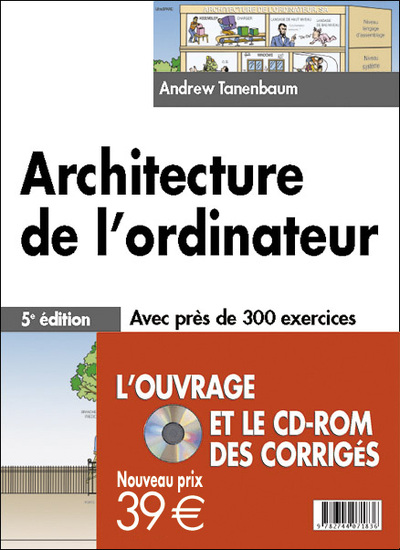 Picture of ARCHITECTURE DE L'ORDINATEUR 5E EDITION + CD CORRIGES NOUVEAU PRIX