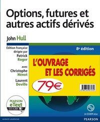 Image de OPTIONS FUTURES ET AUTRES ACTIFS DERIVES 8E + CORRIGES PACK
