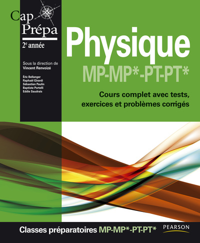 Image de PHYSIQUE PREPA MP-PT 2E ANNEE