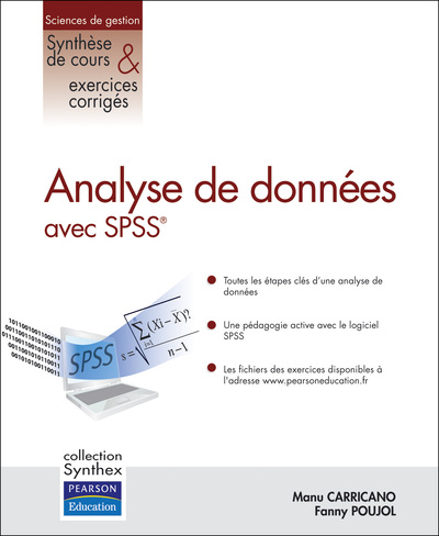 Picture of ANALYSE DE DONNEES AVEC SPSS SYNTHESE DE COURS & EXERCICES CORRIGES