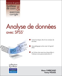 Picture of ANALYSE DE DONNEES AVEC SPSS SYNTHESE DE COURS & EXERCICES CORRIGES