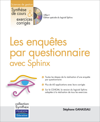 Picture of ENQUETES PAR QUESTIONNAIRE AVEC SPHINX SYNTHESE DE COURS & EXERCICES CORRIGES