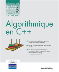 Picture of ALGORITHMIQUE EN C++ SYNTHESE DE COURS & EXERCICES CORRIGES