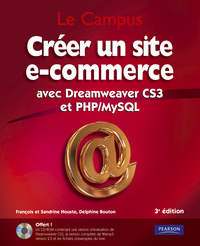 Picture of CREER UN SITE E-COMMERCE AVEC DREAMWEAVER CS3 PHP/MYSQL 3E EDITION