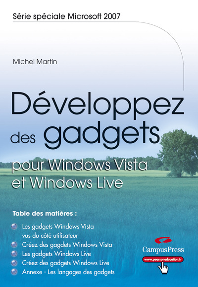 Picture of DEVELOPPEZ DES GADGETS POUR WINDOWS VISTA ET WINDOWS LIVE