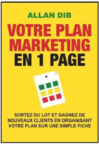 Image de Pack Plan marketing en une page + poster