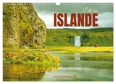 Image de L'été en Islande (Calendrier mural 2027 DIN A3 vertical), CALVENDO calendrier mensuel