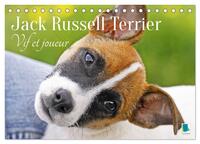 Picture of Jack Russell Terrier : vif et joueur (Calendrier de bureau 2027 DIN A5 vertical), CALVENDO calendrier mensuel