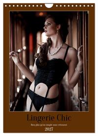 Picture of Lingerie Chic (Calendrier mural 2027 DIN A4 horizontal), CALVENDO calendrier mensuel