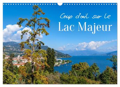Picture of Coup d'oeil sur le Lac Majeur (Calendrier mural 2027 DIN A3 vertical), CALVENDO calendrier mensuel