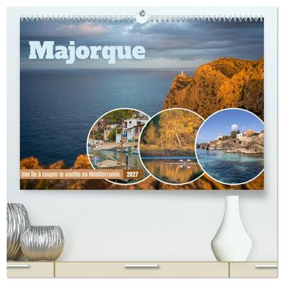 Picture of Majorque - Une île à couper le souffle en Méditerranée (Calendrier mural haut de gamme 2027 DIN A2 vertical), CALVENDO calendrier mensuel