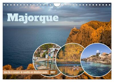 Picture of Majorque - Une île à couper le souffle en Méditerranée (Calendrier mural 2027 DIN A4 vertical), CALVENDO calendrier mensuel