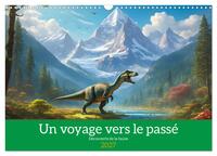 Picture of Un voyage vers le passé - Découverte de la faune (Calendrier mural 2027 DIN A3 vertical), CALVENDO calendrier mensuel
