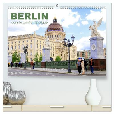 Image de Berlin - dans le centre historique  (Calendrier mural 2027 DIN A2 vertical) calendrier de bureau