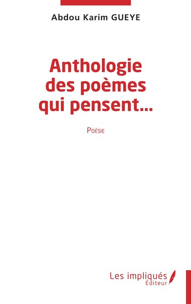 Image de Anthologie des poèmes qui pensent
