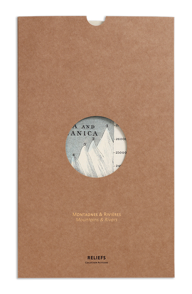 Image de Carte – Montagnes & rivières - Géographie nostalgique