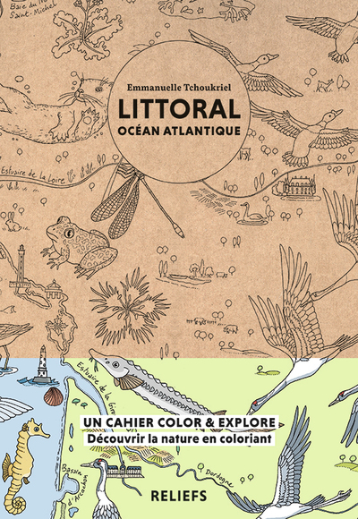 Picture of Cahier à colorier  – Littoral océan Atlantique