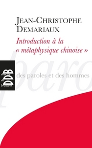 Image de Introduction à la "métaphysique chinoise"