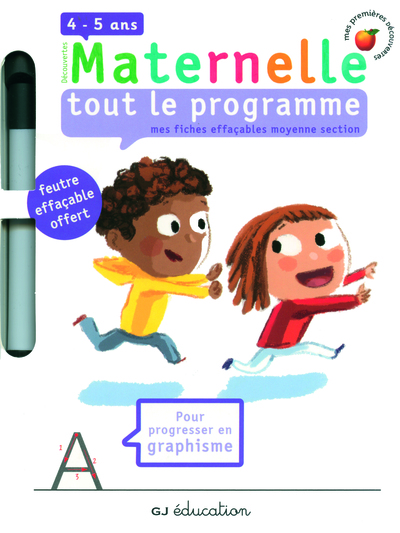 Image de TOUT LE PROGRAMME - MES FICHES EFFACABLES MOYENNE SECTION
