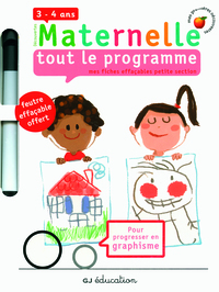 Image de TOUT LE PROGRAMME - MES FICHES EFFACABLES PETITE SECTION