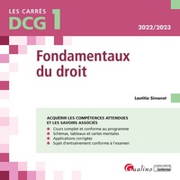 Picture of DCG 1 - Fondamentaux du droit