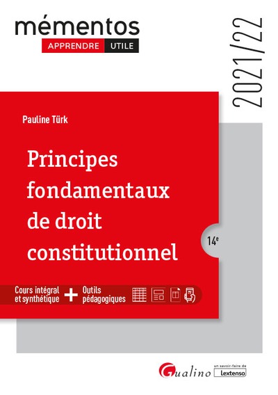 Picture of Principes fondamentaux de droit constitutionnel