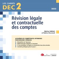 Image de DEC 2 - Révision légale et contractuelle des comptes