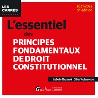 Picture of L'essentiel des principes fondamentaux de droit constitutionnel