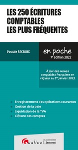 Picture of Les 250 écritures comptables les plus fréquentes