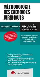 Image de Méthodologie des exercices juridiques
