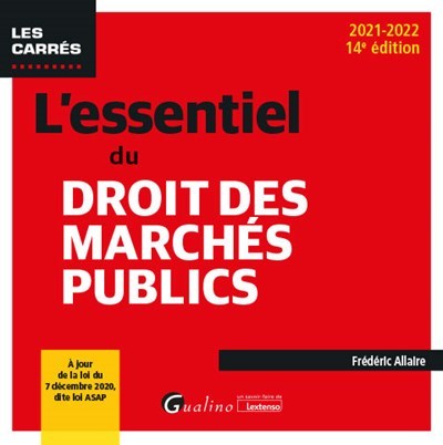 Picture of L'essentiel du droit des marchés publics