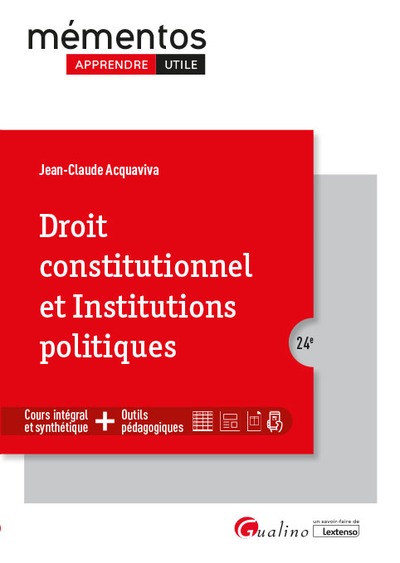 Picture of Droit constitutionnel et Institutions politiques