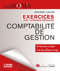 Picture of Exercices avec corrigés détaillés Comptabilité de gestion