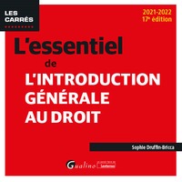 Image de L'essentiel de l'introduction générale au droit